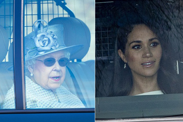 Meghan Markle lộ gương mặt cau có, khó chịu khi ngồi trong xe với chồng, khiến dư luận tin rằng hôn nhân đang gặp trục trặc-4