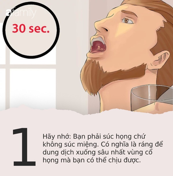 Súc họng đúng để tránh lây nhiễm Covid-19 cho người khác: Chuyên gia khuyến cáo 5 nguyên tắc quan trọng cần phải nhớ!-3
