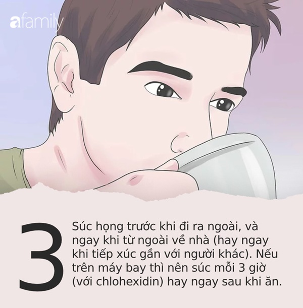 Súc họng đúng để tránh lây nhiễm Covid-19 cho người khác: Chuyên gia khuyến cáo 5 nguyên tắc quan trọng cần phải nhớ!-5