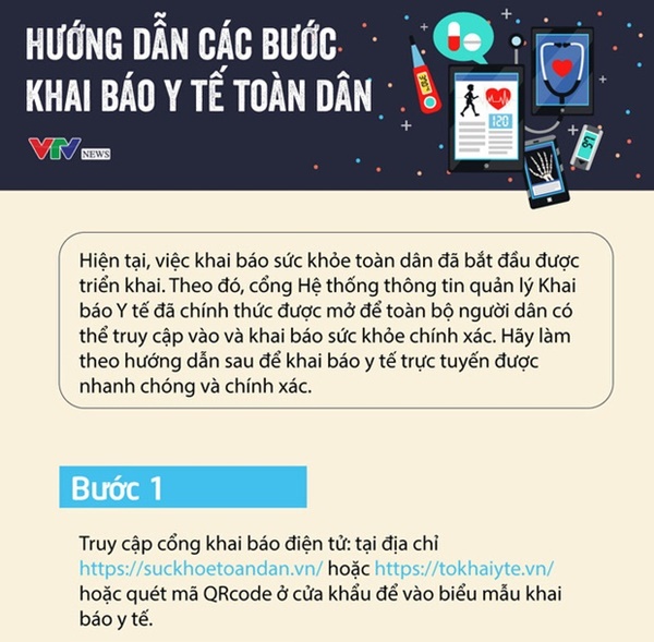 Hướng dẫn chi tiết cách khai báo Y tế điện tử-7