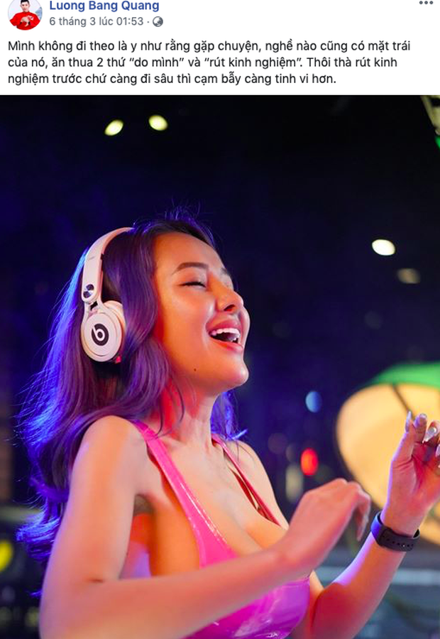 Trước khi Ngân 98 bị khui loạt ảnh dương tính với ma tuý tại đồn công an, Lương Bằng Quang từng nói gì?-4