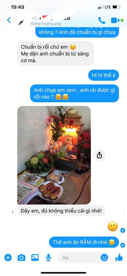 Mong ngóng bạn trai chuẩn bị quà 8/3 nhưng thay vì hoa hồng, chocolate lãng mạn, cô gái lại nhận được trọn bộ đồ cúng thần tài, thổ địa vì lý do không biết khóc hay cười-4