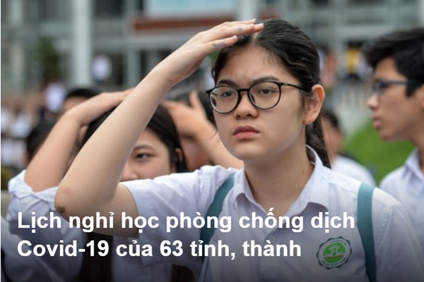 MỚI: Tỉnh thành đầu tiên cho học sinh Mầm non đến THCS nghỉ hết tháng 3-2