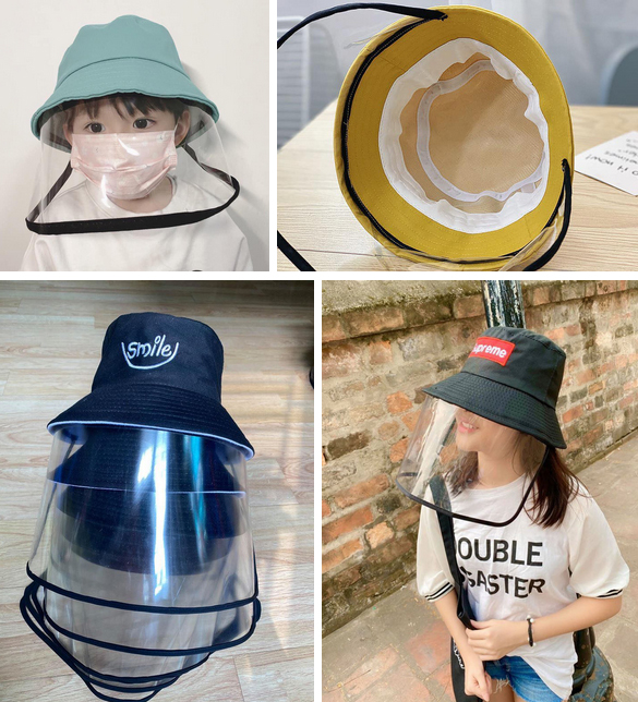 Sau khẩu trang, mũ chống giọt bắn phòng Covid-19 cũng cháy hàng-1