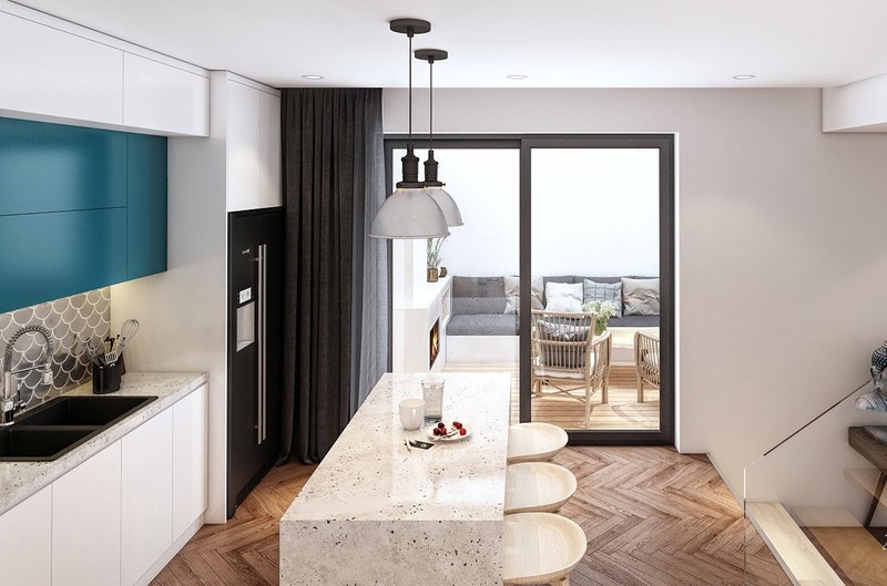 Ngôi nhà sử dụng nội thất năm 1970 sáng tạo-5