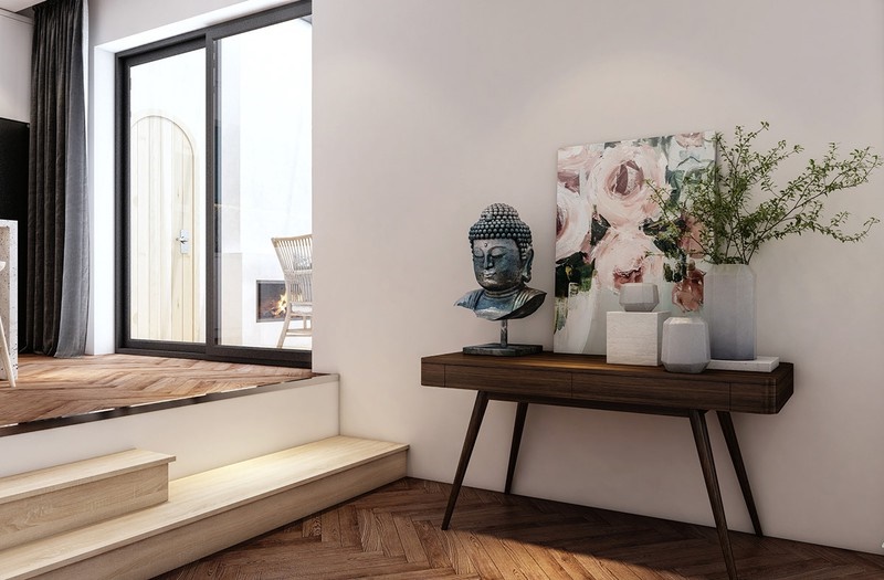 Ngôi nhà sử dụng nội thất năm 1970 sáng tạo-8