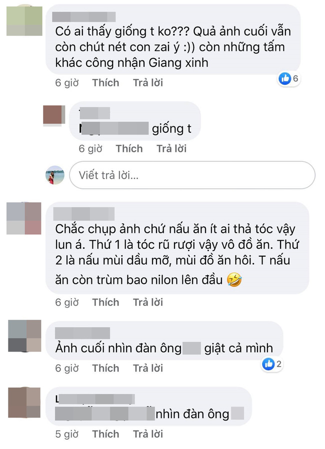 Hương Giang khoe ảnh vào bếp lại bị nhận xét vẫn giống đàn ông-3