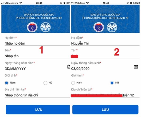 Hướng dẫn chi tiết cách thực hiện khai báo thông tin Y tế điện tử-7