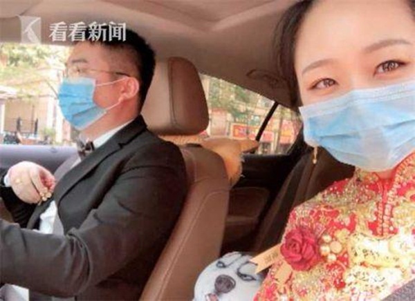 Cô dâu ngầu nhất mùa Covid-19, tự lái xe đến nhà trai cử hành hôn lễ và chia sẻ lý do khiến cộng đồng mạng thích thú-2