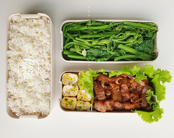 Thực đơn cơm hộp đẹp mắt, bổ dưỡng cho dân văn phòng đi làm mùa dịch-4
