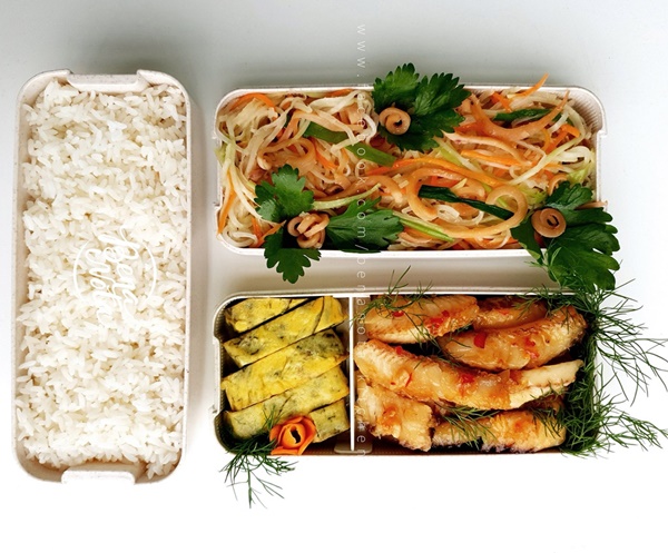 Thực đơn cơm hộp đẹp mắt, bổ dưỡng cho dân văn phòng đi làm mùa dịch-6