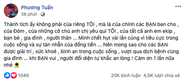 Jack vừa lấy lại Facebook đã rối rít cảm ơn fan, gây chú ý khi tiết lộ từng chết hụt vì tiêu cực và đồng tiền!-1