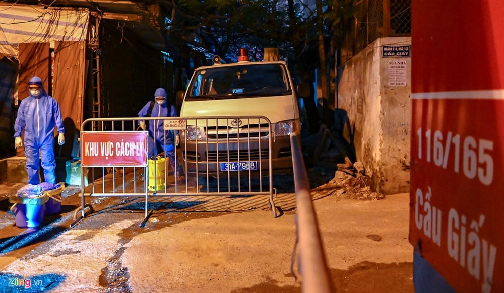 Phong tỏa, khử khuẩn nơi ở của ca thứ 39 nhiễm Covid-19-5