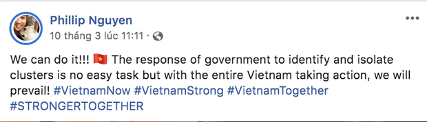 Phillip Nguyễn liên tục có hành động đáng khen sau khi em gái nhiễm Covid-19, Hà Tăng cũng nhiệt tình hưởng ứng-1