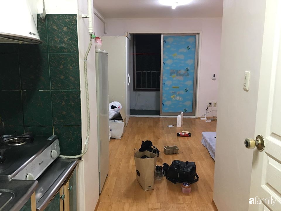 Từ căn phòng trọ cũ kỹ, cô gái trẻ người Việt tự sửa sang, cải tạo thành căn phòng đẹp lung linh không góc chết-2