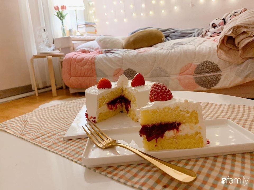 Từ căn phòng trọ cũ kỹ, cô gái trẻ người Việt tự sửa sang, cải tạo thành căn phòng đẹp lung linh không góc chết-6