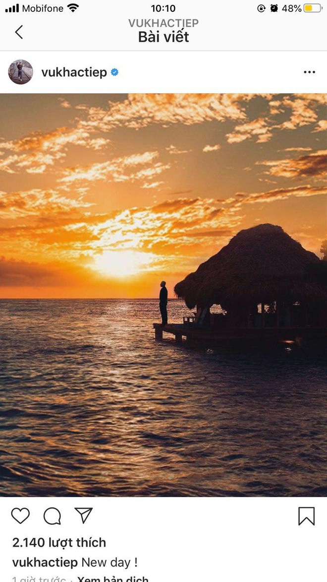 Động thái đầu tiên của Vũ Khắc Tiệp khi kết quả âm tính với Covid-19: Ngồi nhà nấu ăn, đăng ảnh du lịch-4