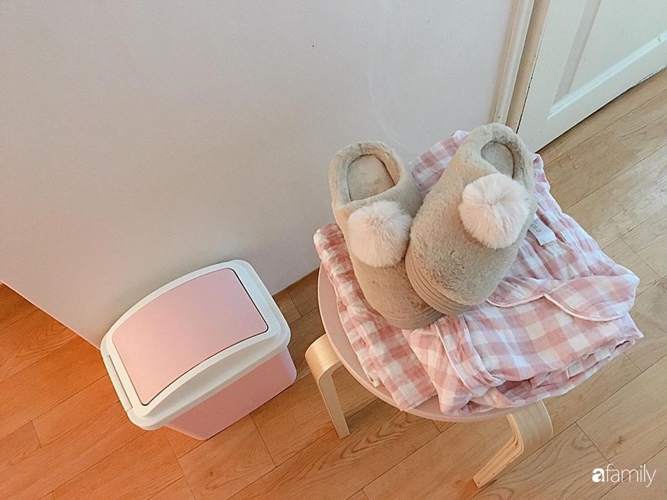 Từ căn phòng trọ cũ kỹ, cô gái trẻ người Việt tự sửa sang, cải tạo thành căn phòng đẹp lung linh không góc chết-16