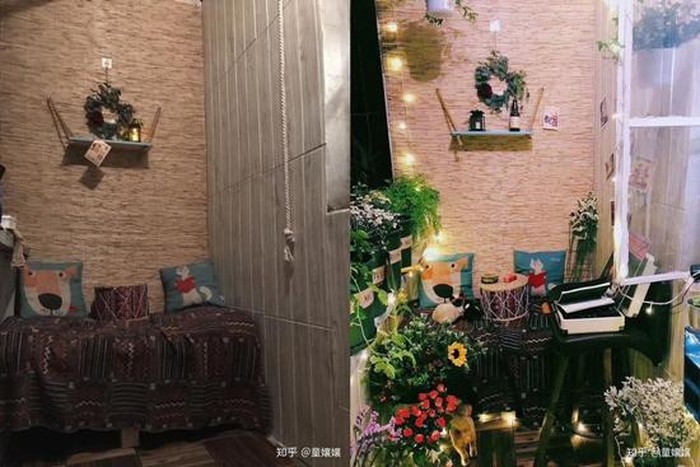 Vì bà bạn trai sắp lên thăm, cô gái lấy động lực biến ban công cũ thành góc sống ảo ai nhìn thấy cũng xin chụp ké-11