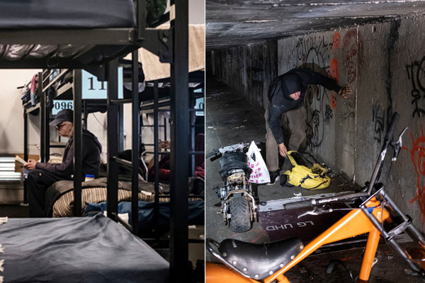 Cả thế giới được khuyên ở nhà, chỉ còn người vô gia cư ngoài đường-18