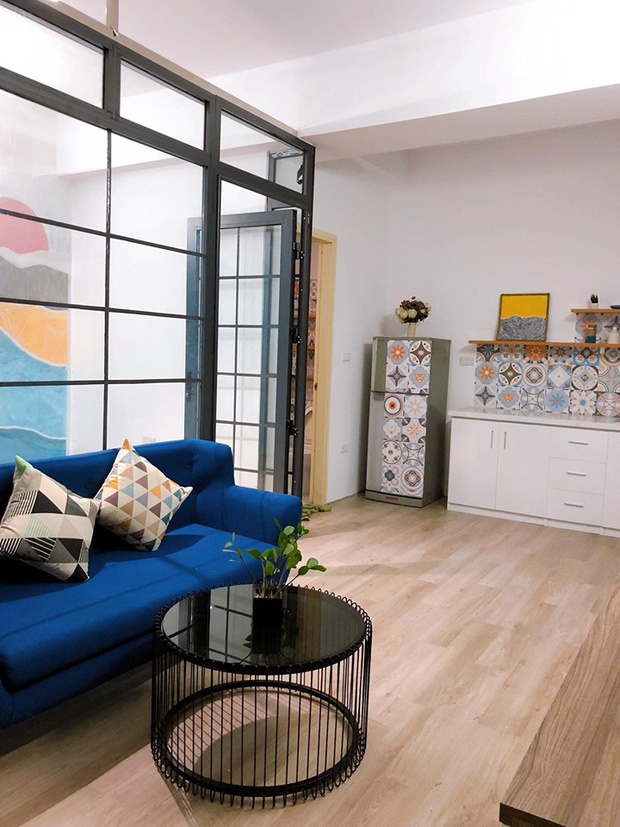 Chỉ trong 1 tuần, cô gái tự tay hô biến” căn nhà chật chội, cũ kỹ trở nên xinh xẻo mọi ngóc ngách-2