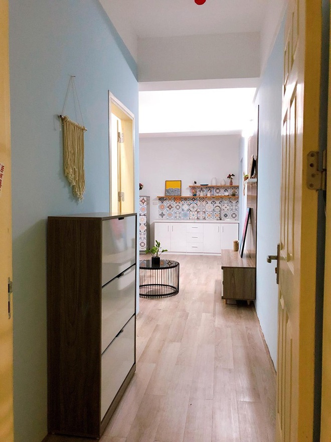 Chỉ trong 1 tuần, cô gái tự tay hô biến” căn nhà chật chội, cũ kỹ trở nên xinh xẻo mọi ngóc ngách-3