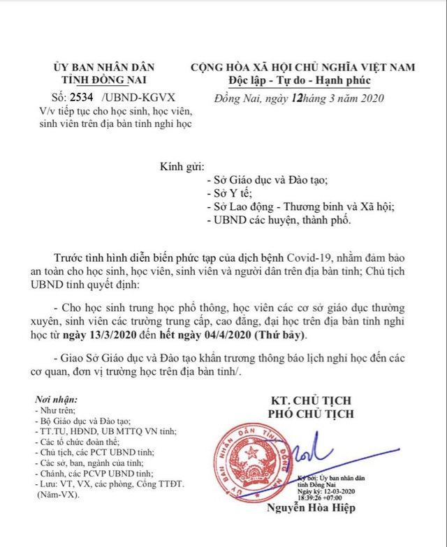 Mới: 9 tỉnh thành ra thông báo khẩn cho học sinh tiếp tục lùi lịch học-2