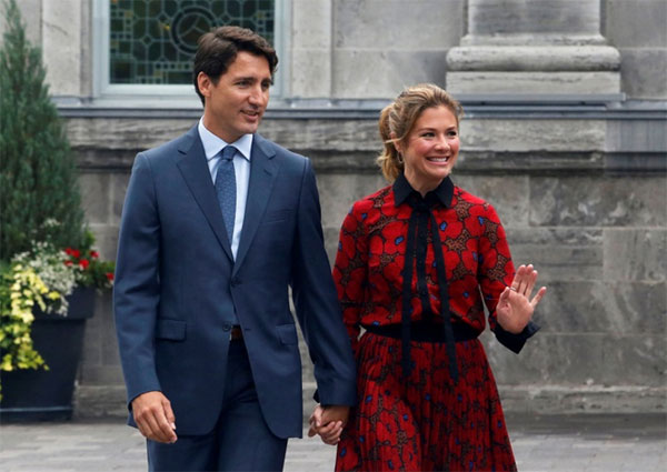 Vợ Thủ tướng Trudeau dương tính với virus corona-1