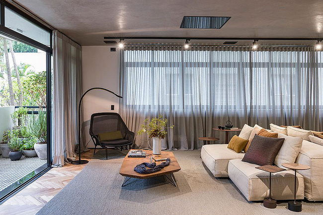 Căn hộ bê tông đẹp không thể rời mắt với phong cách thiết kế đương đại-3