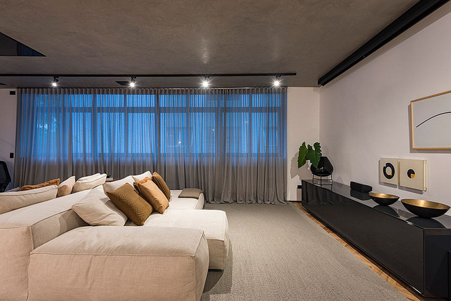 Căn hộ bê tông đẹp không thể rời mắt với phong cách thiết kế đương đại-4