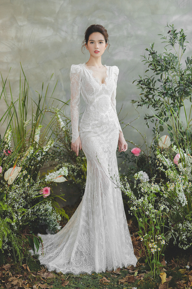 Vừa tiết lộ tình mới và rất muốn có con, Ngọc Trinh đã diện ngay váy cưới vừa sexy vừa xinh ngất-8