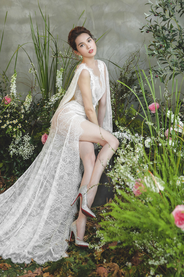 Vừa tiết lộ tình mới và rất muốn có con, Ngọc Trinh đã diện ngay váy cưới vừa sexy vừa xinh ngất-13