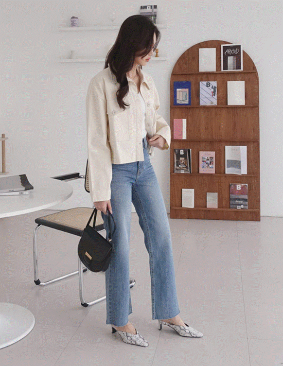 Mãi đến khi 30 tuổi, tôi mới biết đây là 4 dáng quần jeans mà người đùi to như tôi có thể mặc đẹp-3