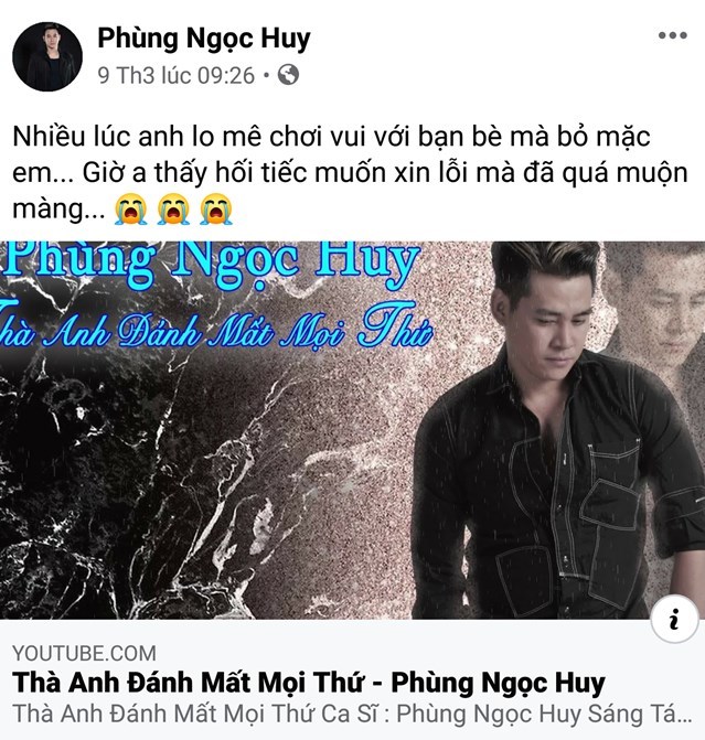 Khán giả khuyên Phùng Ngọc Huy về nước thăm Mai Phương và con gái-1