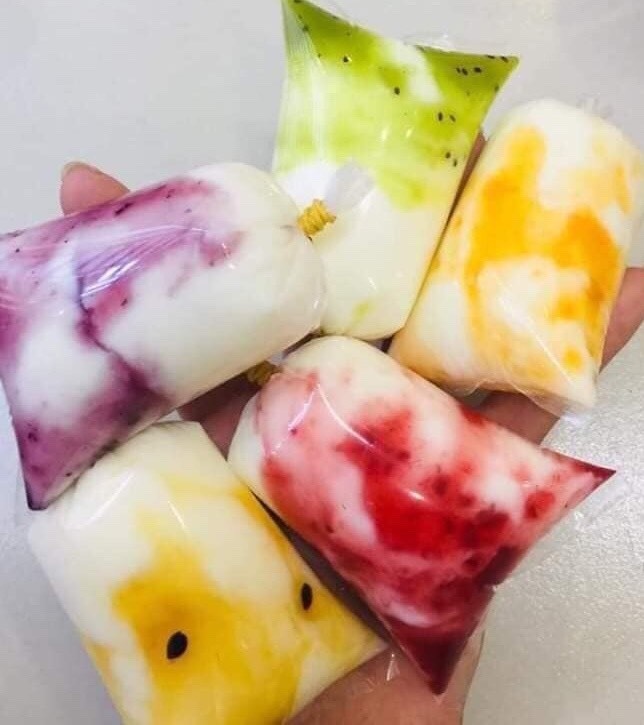 Sữa chua xanh đỏ 15 ngàn/kg, rao hàng xịn bán rẻ ê hề-2