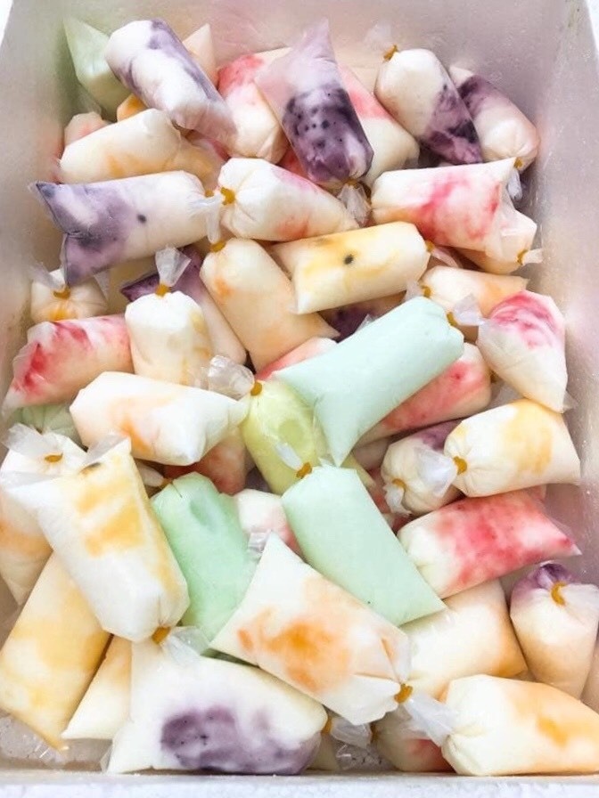 Sữa chua xanh đỏ 15 ngàn/kg, rao hàng xịn bán rẻ ê hề-3