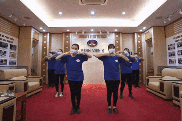 Sửng sốt với vũ điệu rửa tay