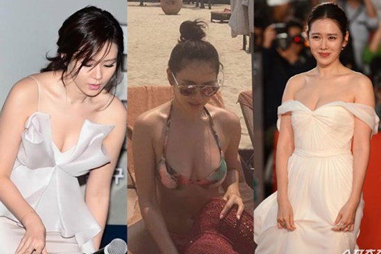 Lên phim bị váy áo che hết chứ ai ngờ ngoài đời Son Ye Jin gợi cảm, body sexy chuẩn chai coca thế này cơ mà