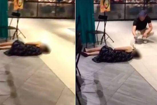 Đoạn clip người phụ nữ ngất xỉu ở trung tâm thương mại nhưng không ai đến giúp khiến dân mạng phẫn nộ và sự thật là gì?