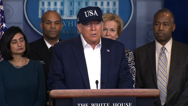 Tổng thống Trump tuyên bố đã làm xét nghiệm virus corona-1