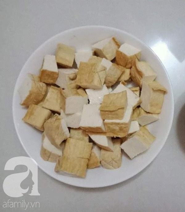 Cuối tuần mẹ có món bún đậu mới toanh, cả nhà ăn đều thích-2