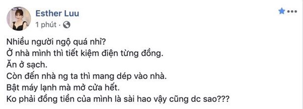 Hari Won bức xúc đăng đàn xéo xắt kẻ tới nhà người khác chơi mà lại có thói quen thích xài đồ chùa-2