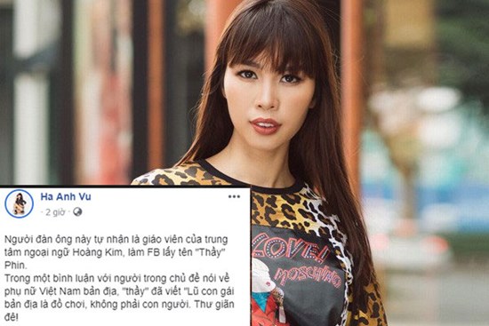 Siêu mẫu Hà Anh bất ngờ đăng đàn tố giáo viên người nước ngoài coi thường phụ nữ Việt, cộng đồng mạng ngay lập tức đòi tẩy chay, trục xuất về nước