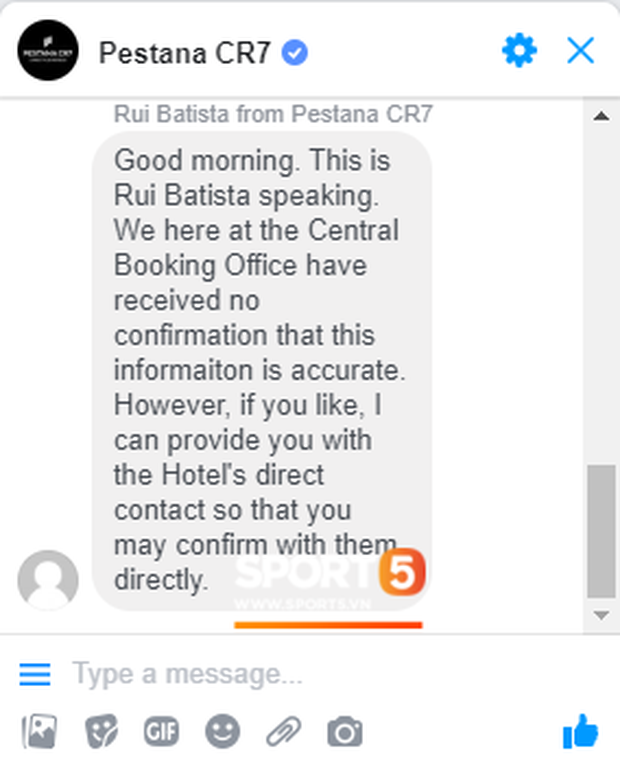 Nhân viên của Ronaldo xác nhận KHÔNG CÓ CHUYỆN khách sạn CR7 được dùng làm bệnh viện phục vụ bệnh nhân nhiễm Covid-19-2