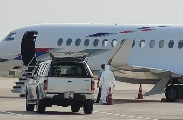 Lịch trình của bệnh nhân thứ 54, 55, 56, 57: Có người di chuyển trên 3 chuyến bay-1