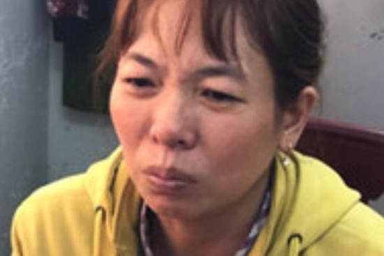 Bắt giữ người phụ nữ 