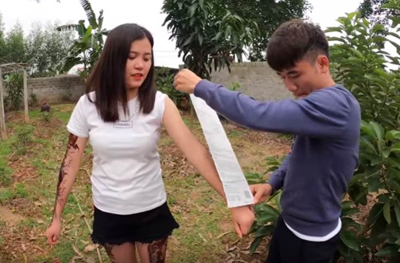 Sự thật chuyện con gái bà Tân xăm mình chất chơi-3