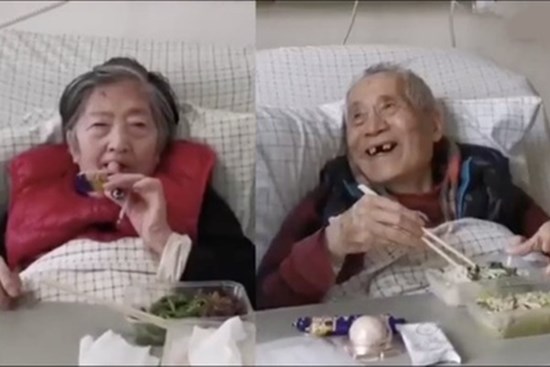 Hành trình hồi phục sau dịch của cặp vợ chồng gần 100 tuổi