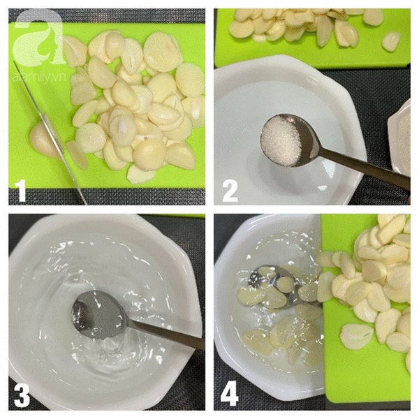 Mách chị em cách làm tỏi ớt ngâm giấm siêu tốc, giòn ngon không lên váng-3