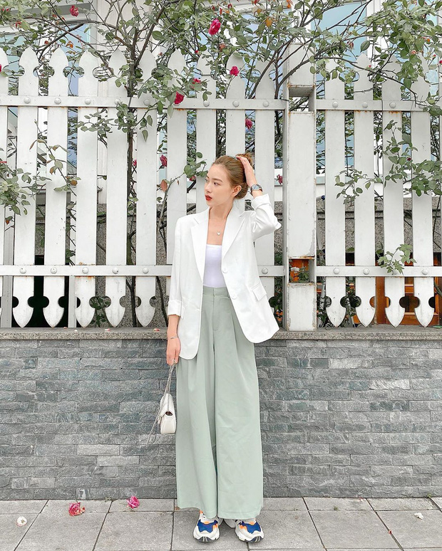 Street style hội gái xinh mặc đẹp Instagram: Chỉ cần chân váy xinh hoặc quần hack dáng” là đạt điểm 10 rồi-2